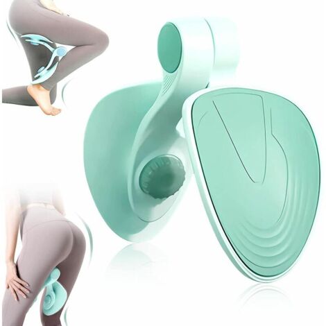 Entraîneur de plancher pelvien femme, entraîneur multifonctionnel de cuisse pour la gymnastique d'exercice yoga sport entraînement amincissant (vert clair)