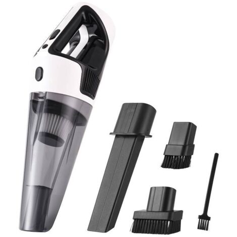 Aspirateur de voiture portable, aspirateur à main automatique sans fil 8000 Pa avec lumière LED, aspirateur puissant sans fil avec batterie grande capacité (1/5)