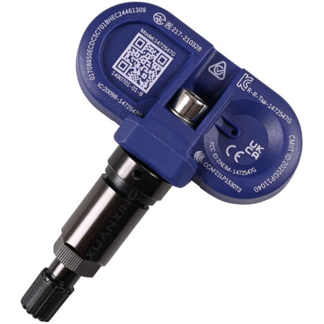 Compatible avec le capteur TPMS Bluetooth, 1 pack de capteurs de système de surveillance de la pression des pneus TPMS pour les modèles Y de 21 ans et plus, OE remplace 1472547G 1490701-01-B (1/4)