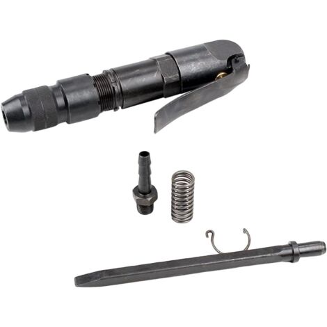 Ensemble de burins à marteau pneumatique Pelle pneumatique, kit de marteau pneumatique outil de pelle pneumatique avec couteau grattoir ciseau pneumatique pelles à gaz portatives Léger, compact
