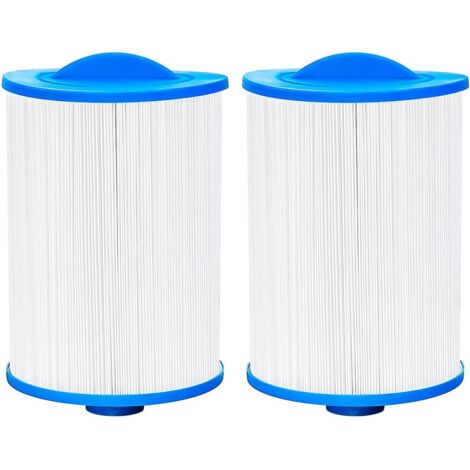 2 Filtres Spa de Remplacement pour FI-lbur FC-0359 /Un-icel 6CH-940 /Pl-eatco PWW50P3 PWW50-P3 /WA-terway Plastics 817-0050 25252 378902 03FIL1400 Filtres (1/4)