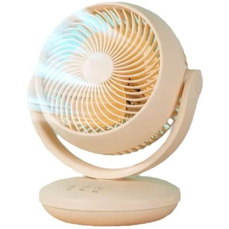 Ventilateur de Bureau de Bureau de Bureau en Plastique Ventilateur de Bureau Polyvalent Ventilateur de Bureau à Trois Vitesses de Bureau à Trois Vitesses (1/5)