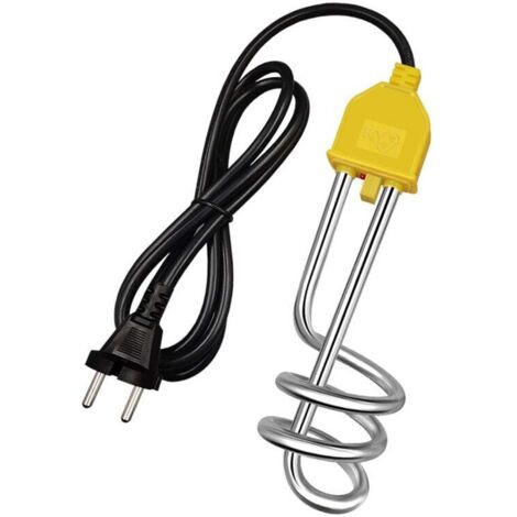 Électrique Immersion Submersible Prise d'eau Chauffe Seau Piscine(1500W)