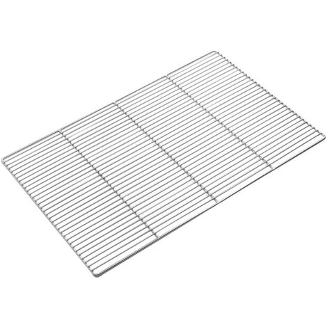 Grille de barbecue en acier inoxydable 304 – Résistante à la rouille – Bordure arrondie – Facile à nettoyer – Pour cuisson en extérieur