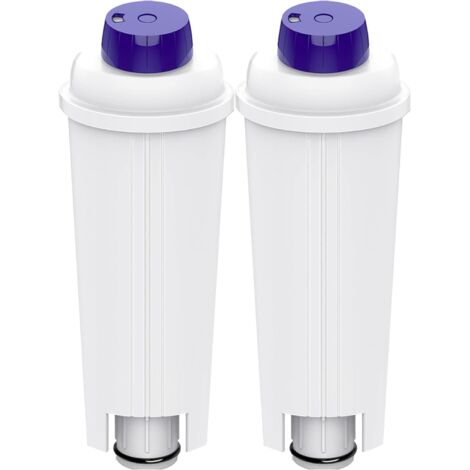 Lot de 2 Fltres à Eau pour Machine à Café DeLonghi DLSC002 pour De'Longhi ECAM, ETAM, EC, BC Series (1/5)