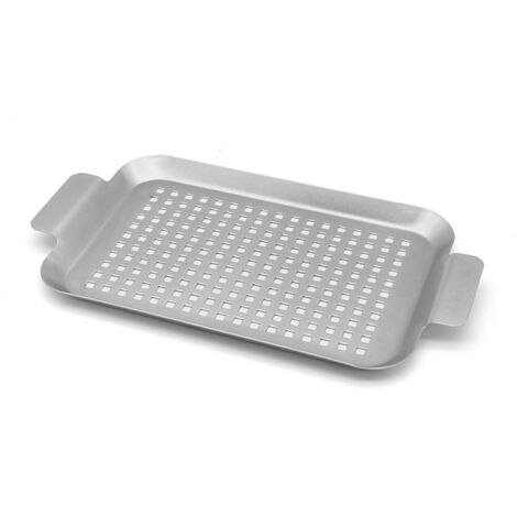 Panier Barbecue - Panier 33 x 18,1 x 1,4 cm Cuisson Viande Poisson Légumes Pain Barbecue Température du four max 300°C (1/5)