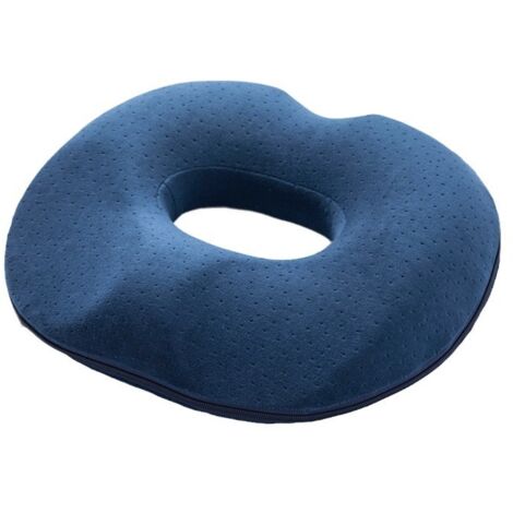 Donut Cushion Orthopedic Ring Memory Foam pour Le Soulagement des Hémorroïdes et Coussin Coccyx Pain Post Natal pour Fauteuil Roulant Siège de Voiture Bureau Extérieur (1/5)