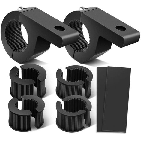 Support de Montage de Lumière Travail 19-32mm Universelle Pince de Tube de Barre Fixation pour Tout-terrain Voiture Camion Moto 2 Pièces (1/5)