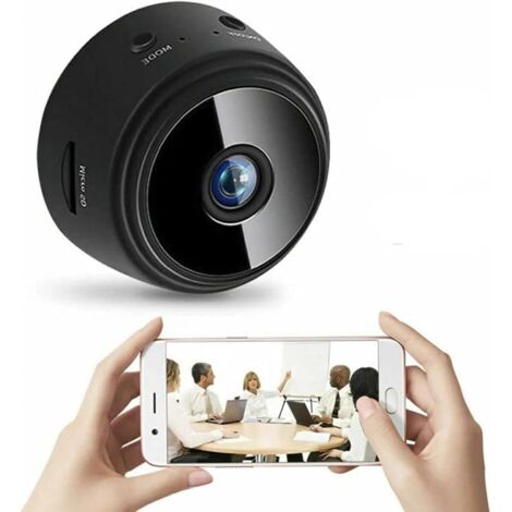 Caméra de surveillance IP WiFi 1080p HD – Vision nocturne infrarouge – Enregistrement sur carte TF – Pour intérieur et extérieur (1/5)