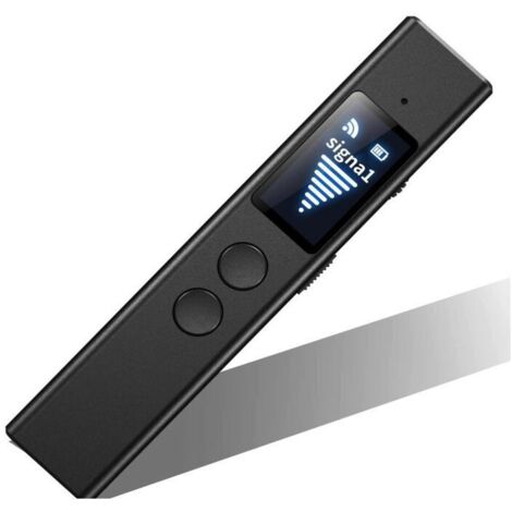 Detecteur Micro Espion, Anti-Espion Bug Détecteur, Détecteur pour caméra dissimulée, Dispositif de recherche de caméra cachée, Scanner de localisation GPS, Convient pour le Voyage la Salle de (1/5)