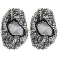 Lot de 2 housses de brosse de lavage de voiture - Housse de brosse de lavage en microfibre - Gant de lavage pour brosses de lavage de voiture - Sans rayures