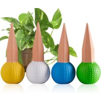 RoseFlower 8 Pack Arrosage Plante Interieur, a Planter Terre Cuite Extérieur, Ollas Terre Cuite, Arrosage, Arrosage Jardinière, Pot en Terre Cuite082