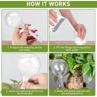 12PCS Petites Boules D'Arrosage Pour Plantes, Boules D'Arrosage Automatiques, Automatique Plante Arrosage Ampoules Automatique Boule Dirrigation Pour Plantes Jardin Fleurs Darrosage Systeme 89976733