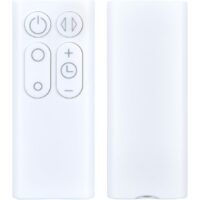 Applicable Télécommande de rechange pour Dyson Fan AM06 AM07 AM08, Part NO.965824-01 965824-02 (Blanc)