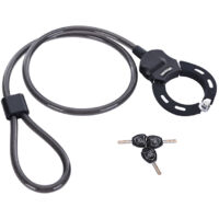 Antivol Trotinette Electrique, Antivol Velo Electrique, Cadenas Trotinette Electrique, Cadenas Velo Antivol 1.2m, Antivol Menottes Trottinette, Accessoires Trottinette Electrique