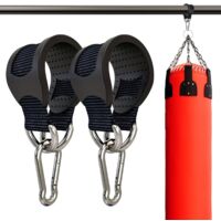 BSWAN Kit Chaînes Suspension Hamac Balançoire - 2 Chaînes + 4 Mousquetons