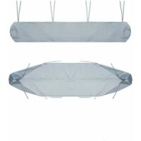 Sac de Protection pour Store Banne, 5m Gris Housse de Rangement pour Banne Manuel Rétractable Housse de Protection Anti-poussière imperméable pour auvent de terrasse