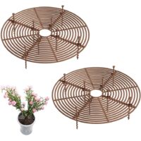 Grille Pour Pot De Fleurs, 30Cm Grille De Protection Pour Pot De Fleurs