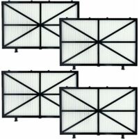 Lot de 4 filtres à cartouche ultra fins – Compatible Dolphin Nautilus CC Plus, M400, M500 – Matériau ABS – Nettoyage efficace piscine