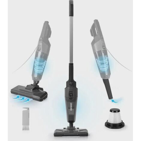 Aspirateur Balai Main Léger 3EN1 - Sans Sac, Filaire, 1450W, Idéal Pour Nettoyage Rapide