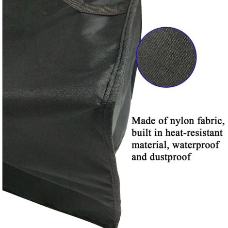 Housse Anti-poussière Résistante à La Chaleur Pour Friteuse à Air & Micro-ondes - Noir - 53 X 40 X 31 Cm - Polyester