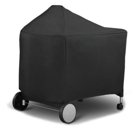 Housse Barbecue Plancha Bâche Extérieur, House Protection BBQ à Gaz Charbon, Camping Tissu Oxford Couverture de Grill Anti-l'eau/UV/Vent/l'Humidité/Antipoussière,124x65x101cm (1/5)