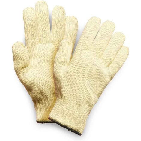Gant de protection thermique, ignifuge et multifonction (barbecue, cuisine, pâtisserie, grill, cheminée, etc.). Entièrement doublé. 1 paire - Taille unique. (1/5)