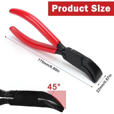 Pince Pliante, Pince Pliante, Pince à Plier, à 45°, Pince à Cintrer En Tole Largeur 22 Mm Pince A Cintrer En Tole Avec Poignee Antiderapante Pour Plier Et Lisser Les Toles Rouge 90217788