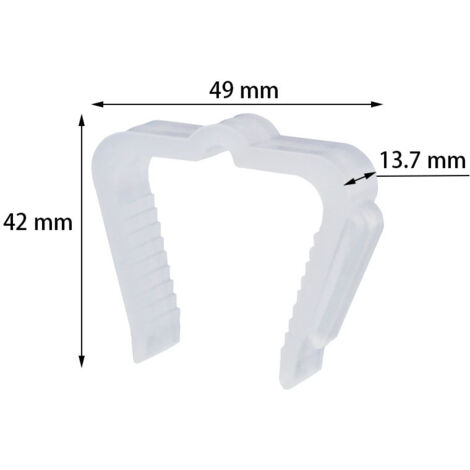 Accroche Guirlande 120 Pack Clips De Lumière De Noël Extérieur -Cintres De Lumière De Attache Guirlande Exterieur