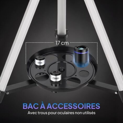 Télescope Haute Puissance HD Astronomique Réfracteur 80600 Ou 90700 Pour Adultes Et Débutants