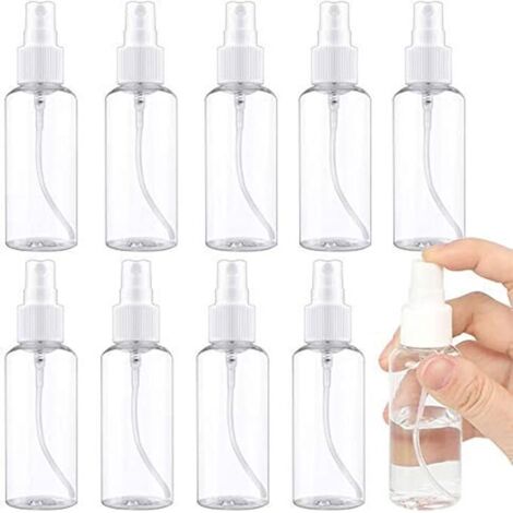 30Pack 1oz Bouteilles Vides en Plastique, 30ml Bouteille Vaporisateur Fine Brume Rechargeable avec Pompe pour Liquide, Nettoyage, Voyage, Laque, Huiles Essentielles. (1/5)