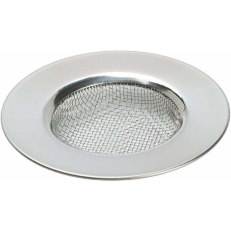 Filtre de vidange avec tamis en acier inoxydable pour receveurs de douche et lavabos (1/5)