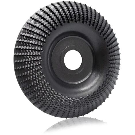 2 disques à meuler le bois de 125 mm, disques à meuler en carbure de tungstène pour le travail du bois, pour le façonnage, le meulage et la découpe – compatibles avec les meuleuses d'angle de 115 mm o (1/5)