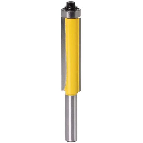 Fraise à Bois Fraise Extra-longue Fraise à Raser Mèche Droite-76.2mm, avec La Poignée De 8mm (8mmx1/2 Inchx63mm) (1/5)