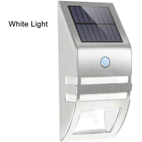 lampes lampe solaire exterieur detecteur de mouvement Étanches-En acier inoxydable-Appliques murales pour l'extérieur-Avec pour jardin,terrasse,chemin,etc. (1/5)