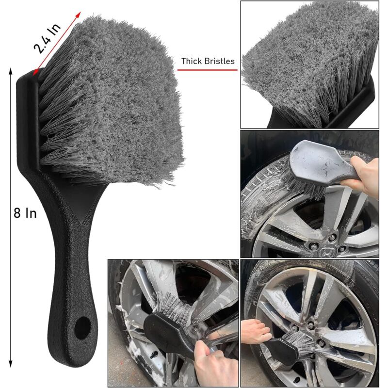 Kit Polissage Voiture 25 Pièces Yumzeco - Pads Perceuse, Brosses, Chiffon Microfibre