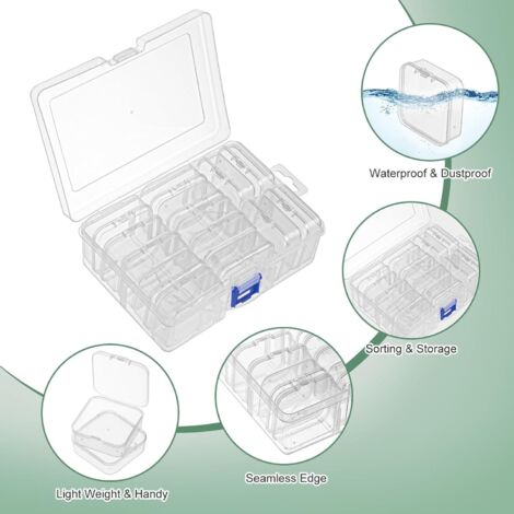 Boîte a 50 compartiments 350 X 180 X 16 mm pour stocker vos pièces de