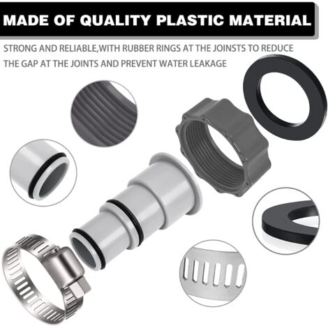 Tuyau Accessoire Pour Piscine Intex De 3,8 Cm De Diamètre