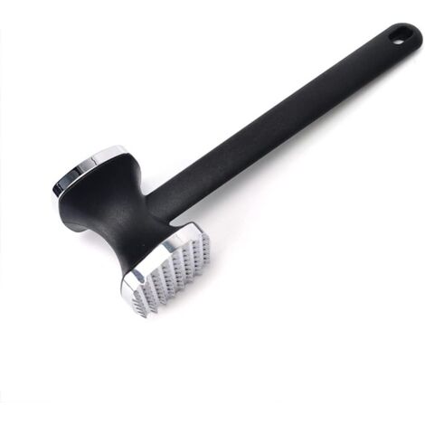 Attendrisseur de Viande en Acier Inoxydable, Marteau à Viande Double Face pour Steak, Poulet, Porc, Lave-Vaisselle (1/5)