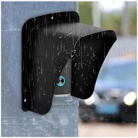 Promotion Couvercle MéTallique éTanche pour CaméRa VidéO, Sonnette, Serrure De Porte, Bouton De Portes D'AccèS, ProtèGe L'Appareil du Soleil Et des Gouttes De Pluie, Convient à Tous Les Types (1/5)