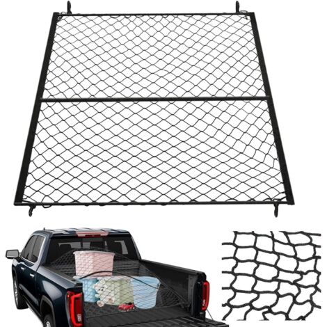 Filet De Rangement Pour Coffre Voiture/Remorque 213x50 Cm - Polyester Renforcé Avec Sangles Réglables