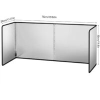 Healifty Protection Éclaboussures Acier Inoxydable Couvercle