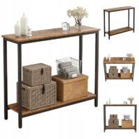 Scaffale per libri marrone con misure 100x30x80 cm, ideale per ogni ambiente.