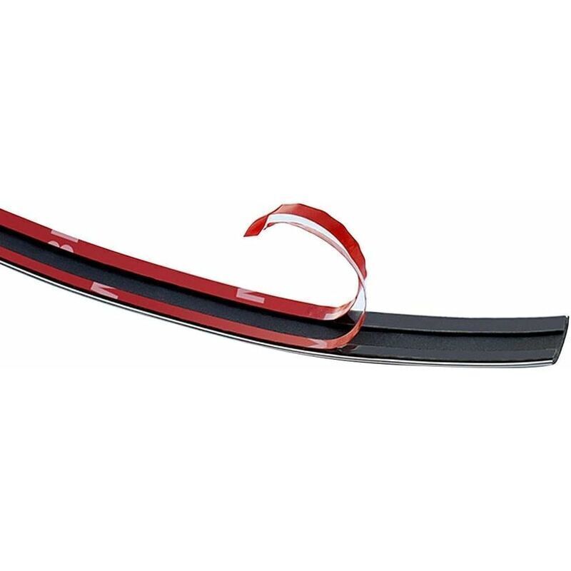 Bande Chromée Autocollante 12mm X 5m - Finition Chrome, Pour Garniture Voiture, Facile à Poser