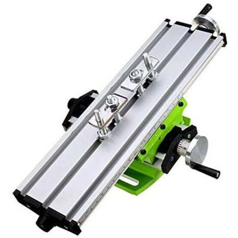 Choyclit – Étau pour perceuse à colonne – Largeur des mors 5 cm – Alliage d'aluminium durable – Double piste pour serrage précis (1/5)