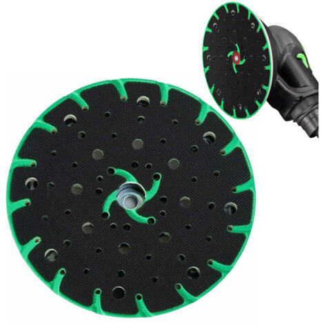 CHOYCLIT 150 mm avec aspiration de poussière  de raccordement M8  remplacement du festool plateau ponceuse, compatible avec le ponceuse excentrique 150mm (1/5)