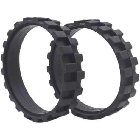 PNEUS Roues pour IROBOT ROOMBA séries 500, 600, 700, 800 et 900 (Pack 2 unités)  Antidérapant, adhérence exceptionnelle et montage facile (1/5)