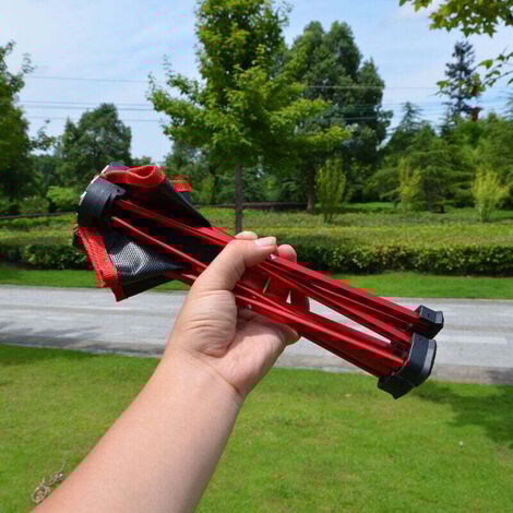 Lot De 2 Tabourets Pliants Teck Massif GARDEN - 40x32x43 Cm - Kayu Meuble