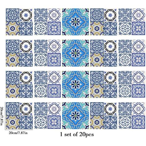 Carrelage mosaïque multicolore Pop Up Art Andy Warhole Style rétro Motif céramique mur arrière de douche | 10 franges mosaïques