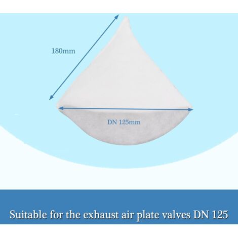 GIONAR Lot de 20 filtres coniques DN 125, 180 mm, pour système de ventilation, compatible avec les systèmes de ventilation, compatible avec Zehnder, Helios, Nibe, Maico, Pluggit, système de GIONAR Lot de 20 filtres coniques DN 125, 180 mm, pour système de ventilation, compatible avec les systèmes de ventilation, compatible avec Zehnder, Helios, Nibe, Maico, Pluggit, système de